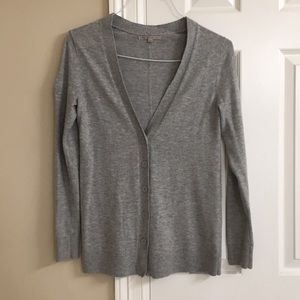 Grey cardigan